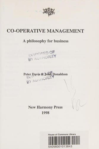 Co-operative management