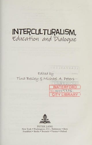 Interculturalism, education and dialogue