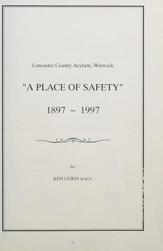 "A  place of safety" 1897-1997