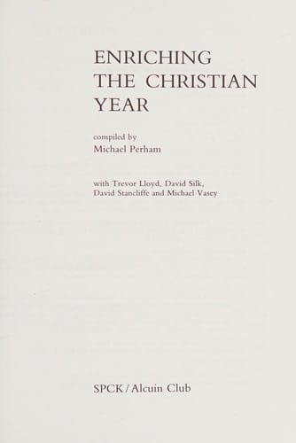Enriching the Christian year