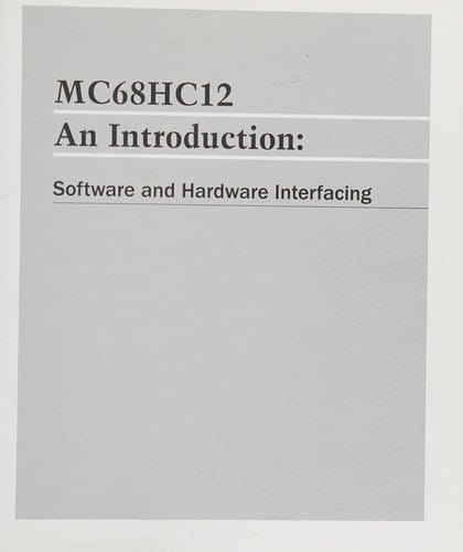 MC68HC12 an introduction
