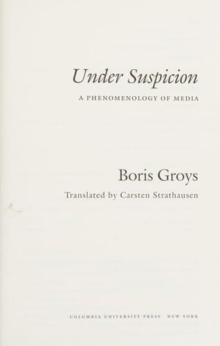 Under suspicion