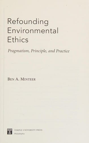 Refounding environmental ethics