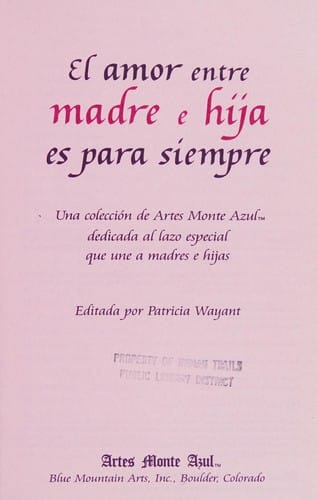 El amor entre madre e hija es para siempre