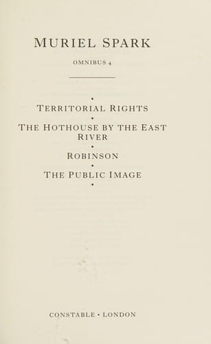 Muriel Spark omnibus