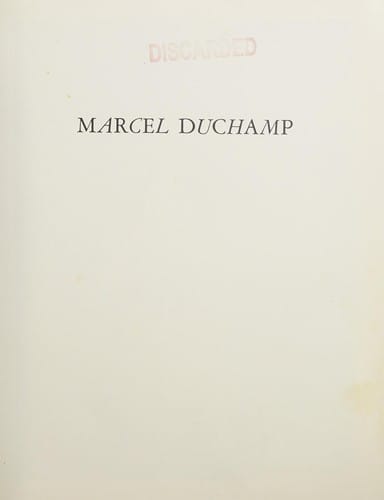 Marcel Duchamp