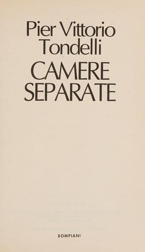 Camere separate