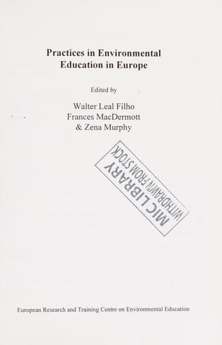Practices in environmental education in Europe