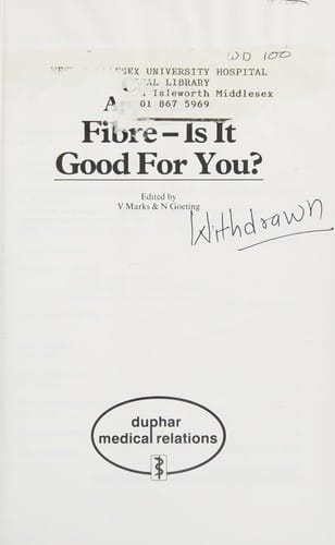 Fibre - is it good for you?