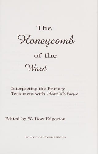 Honeycomb of the word