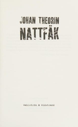 Nattfåk