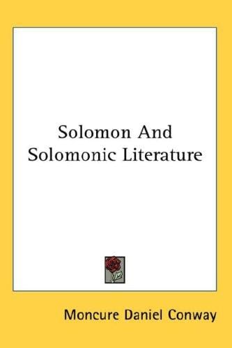 Solomon and Solomonic literature