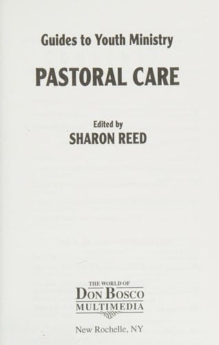 Pastoral care