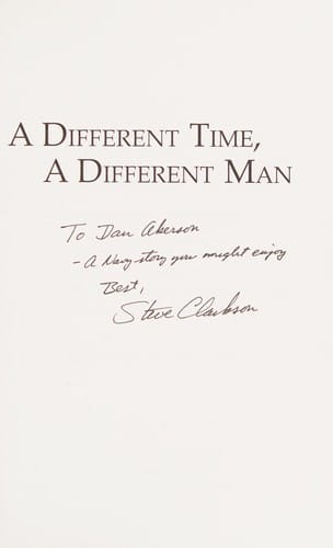 A different time, a different man