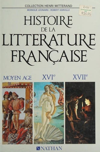 Histoire de la littérature française