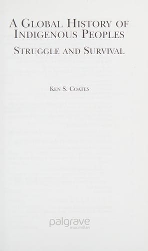 Global History of Indigenous Peoples