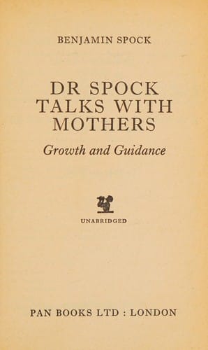 Dr Spock talks with mothers