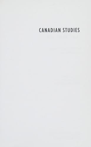 Canadian studies