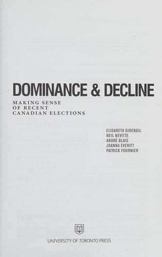 Dominance and decline