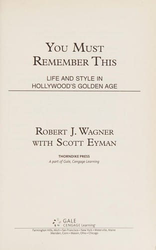 You must remember this