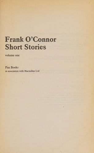 Frank O'Connor short stories