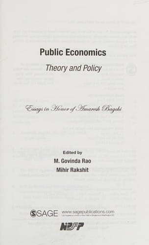 Public economics