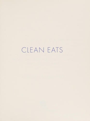 Clean eats