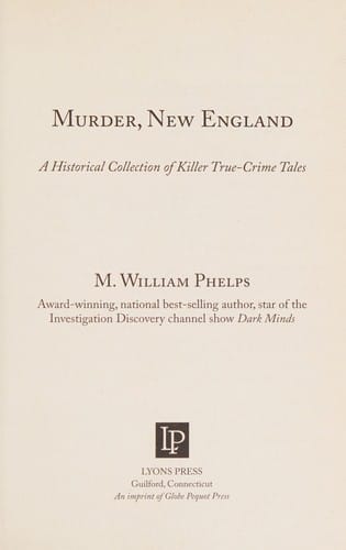 Murder, New England