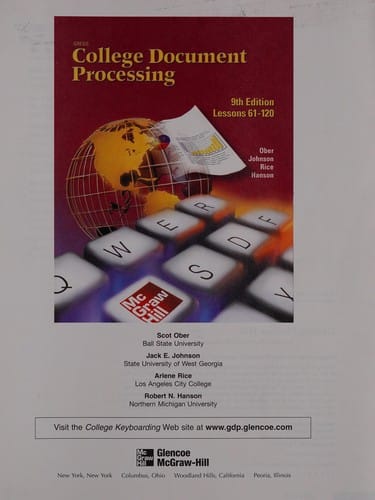 Gregg College Document Processing