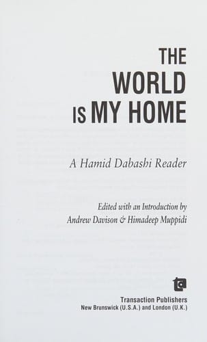 The world is my home