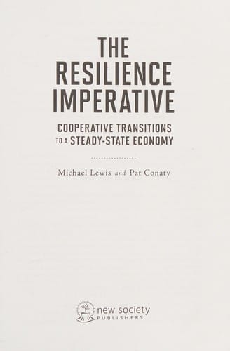 The resilience imperative