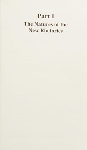 Defining the new rhetorics