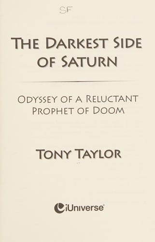 The darkest side of Saturn