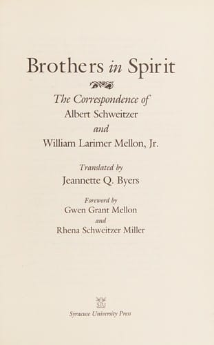 Brothers in spirit