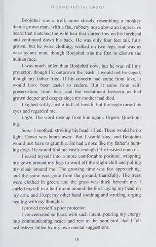 The bird and the sword