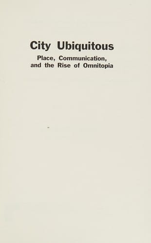 City ubiquitous