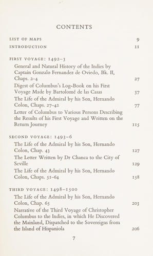 The four voyages of Christopher Columbus