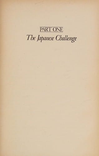 Japan as number one