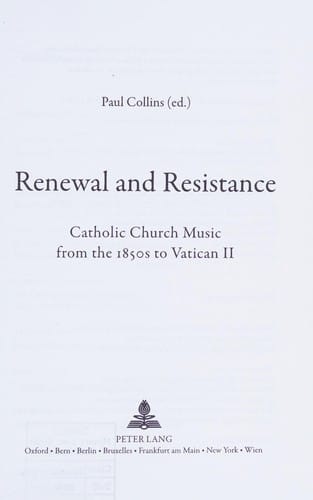 Renewal and resistance