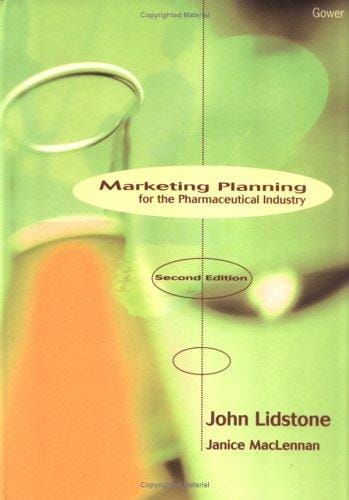 Marketing planning for the pharmaceutical industry