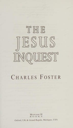 JESUS INQUEST