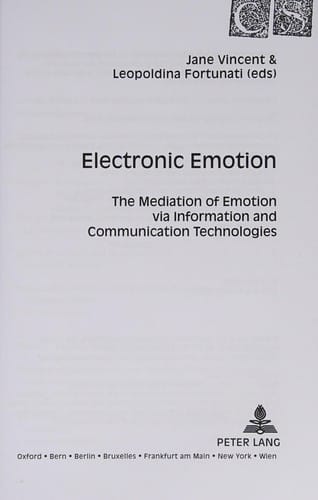 Electronic emotion
