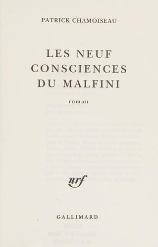 Les neuf consciences du malfini