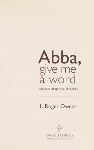 Abba, give me a word