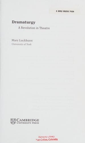 DRAMATURGY: A REVOLUTION IN THEATRE