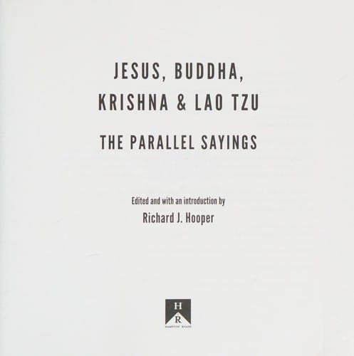 Jesus, Buddha, Krishna, & Lao Tzu