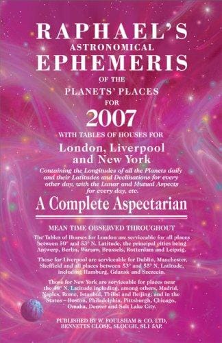 Raphael's astronomical ephemeris of the planets' places for 2007