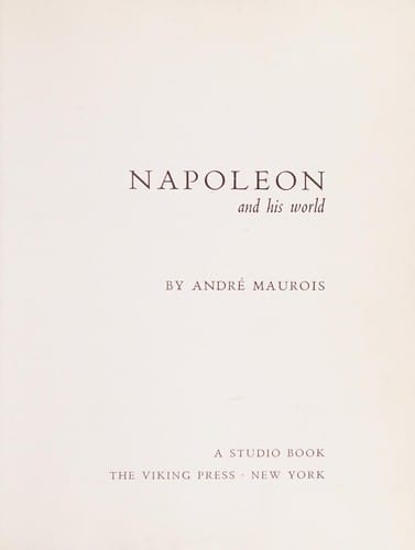 Napoleon and his world