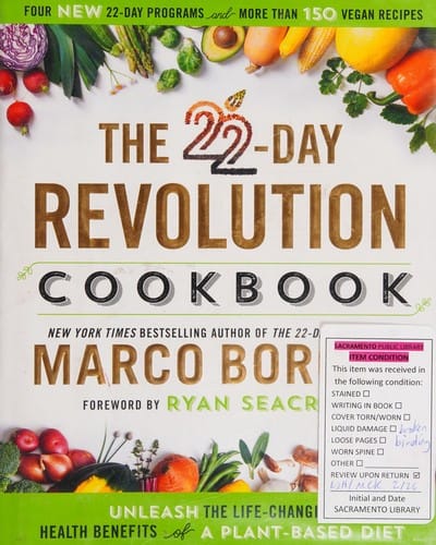The 22-day revolution cookbook