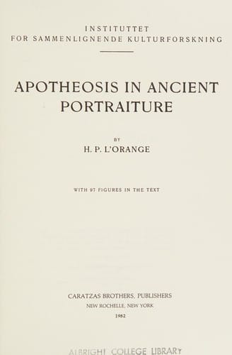 Apotheosis in ancient portraiture